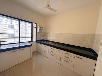 Kitchen Image of 600 Sq.ft 1 BHK Apartment / Flat for rent in Dorabjee Enclave, Kondhwa Pune for Rs. 20000