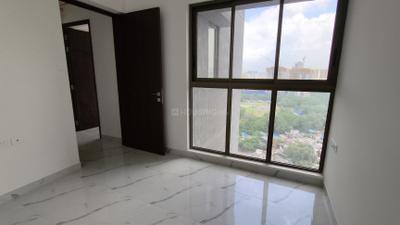 Bedroom Image of 650 Sq.ft 2 BHK Apartment / Flat for rent in Raymond Realty Ten X Habitat, Thane West Thane for Rs. 40000