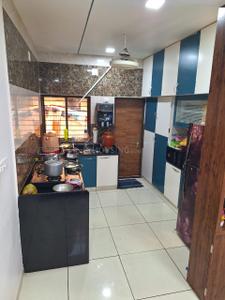 Kitchen Image of 1095 Sq.ft 3 BHK Villa for sale in Madhav Deep Bunglows, Kathwada Ahmedabad for Rs. 12500000