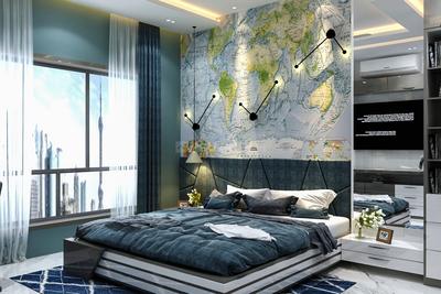 Bedroom Image of 720 Sq.ft 2 BHK Apartment / Flat for sale in Jogeshwari East Mumbai for Rs. 14900000