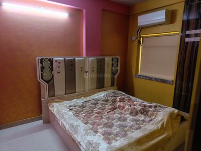 Bedroom Image of 1300 Sq.ft 3 BHK Builder Floor for rent in Kalikapur, EM Bypass Kolkata for Rs. 27000