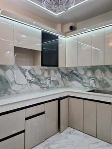 Kitchen Image of 850 Sq.ft 3 BHK Apartment / Flat for sale in Planner Premium Homes by Planner N Maker, Dwarka Mor New Delhi for Rs. 5500000