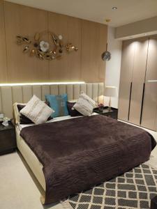 Bedroom Image of 1450 Sq.ft 3 BHK Apartment / Flat for sale in Krishna Atlantis Grand, Bhabat Zirakpur for Rs. 13750000