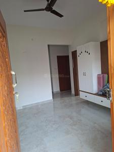 Bedroom Image of 1100 Sq.ft 2 BHK Independent House for rent in Bhoo Shresta, NRI Layout Bengaluru for Rs. 25000