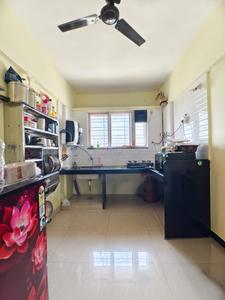 Kitchen Image of 640 Sq.ft 1 BHK Apartment / Flat for sale in Trimurti Chandraabha, Dhayari Pune for Rs. 4600000