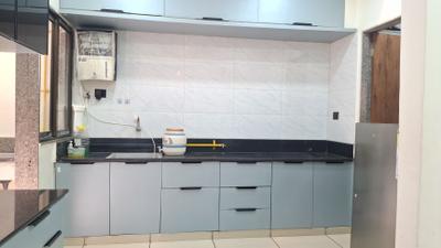 Kitchen Image of 1890 Sq.ft 3 BHK Apartment / Flat for rent in Avirat Silver Gardenia, Gota Ahmedabad for Rs. 38000