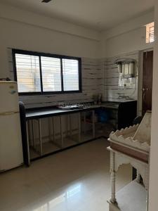 Kitchen Image of 1100 Sq.ft 1 BHK Independent House for rent in Nandanvan Nagpur for Rs. 14000