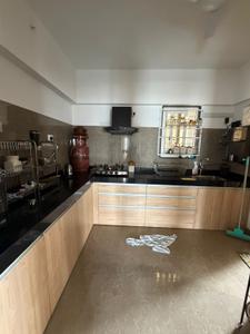 Kitchen Image of 1500 Sq.ft 3 BHK Apartment / Flat for rent in Shree Venkatesh Skydale, Hingne Khurd Pune for Rs. 60000