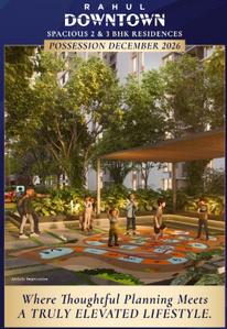 Image of 1488 Sq.ft 3 BHK Apartment / Flat for sale in Rahul Downtown, Punawale, Pune for Rs. 12800000