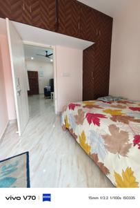 Bedroom Image of 550 Sq.ft 1 BHK Builder Floor for rent in Indira Nagar Bengaluru for Rs. 32000