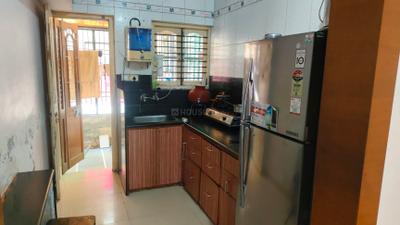 Kitchen Image of 1200 Sq.ft 3 BHK Independent House for sale in Manjalpur Vadodara for Rs. 8500000