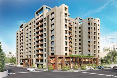Image of 1870 Sq.ft 3 BHK Apartment / Flat for sale in Shree Ram Supath Enclave, Adajan Gam, Surat for Rs. 8800000