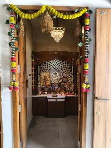 Kitchen Image of 1200 Sq.ft 3 BHK Apartment / Flat for rent in Parmeshwar Trident, Chandkheda Ahmedabad for Rs. 45000