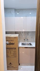 Kitchen Image of 270 Sq.ft 1 RK Apartment / Flat for rent in Sector 67 Gurgaon for Rs. 23000