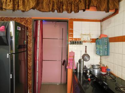 Kitchen Image of 580 Sq.ft 1 BHK Apartment / Flat for sale in Gala Highland Residency, Thane West Thane for Rs. 7500000
