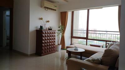 Living Room Image of 1510 Sq.ft 3 BHK Apartment / Flat for sale in Savvy Swaraaj Pragati Ph 2B, Gota Ahmedabad for Rs. 8900000