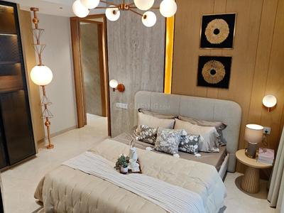Bedroom Image of 625 Sq.ft 2 BHK Apartment / Flat for sale in Vakratunda Anantaraa Tower 1, Thane West Thane for Rs. 10500000