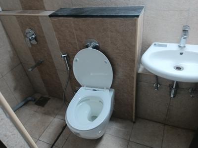 Bathroom Image of 350 Sq.ft 1 RK Apartment / Flat for rent in Mundhwa Pune for Rs. 20000