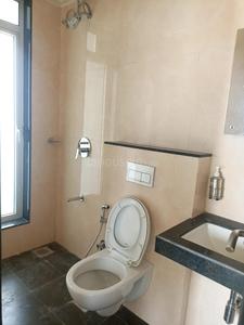 Bathroom Image of 985 Sq.ft 3 BHK Apartment / Flat for rent in Sheth Zuri, Thane West Thane for Rs. 55000