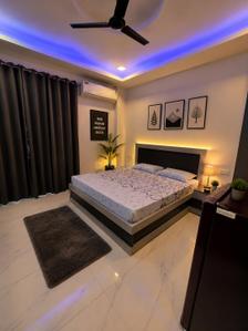 Bedroom Image of 250 Sq.ft 1 RK Builder Floor for rent in Sector 56 Gurgaon for Rs. 22000