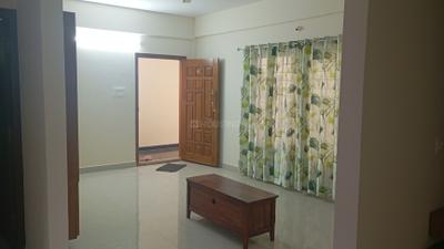 Living Room Image of 1090 Sq.ft 2 BHK Apartment / Flat for rent in 4 Square White Petals, Uttarahalli Hobli Bengaluru for Rs. 33000