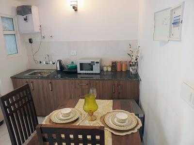 Kitchen Image of 611 Sq.ft 1 BHK Apartment / Flat for sale in Earthcon Casa Grande2 Towera1, Chi V Greater Noida for Rs. 7200000