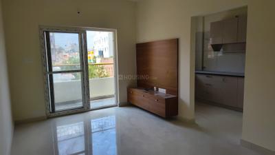 Living Room Image of 750 Sq.ft 1 BHK Apartment / Flat for rent in C V Raman Nagar Bengaluru for Rs. 28000