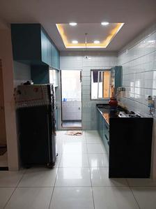 Kitchen Image of 935 Sq.ft 3 BHK Apartment / Flat for sale in Sayajipura Vadodara for Rs. 5100000
