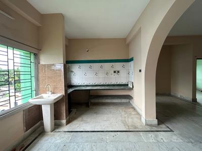 Kitchen Image of 1150 Sq.ft 3 BHK Apartment / Flat for rent in Sreema Abason, Rajarhat Kolkata for Rs. 14000
