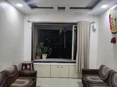 Living Room Image of 690 Sq.ft 1 BHK Apartment / Flat for rent in Kavya Hill View, Kasarvadavali Thane for Rs. 16023