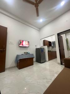 Hall Image of 600 Sq.ft 1 BHK Builder Floor for rent in Mahalakshmi Nagar Indore for Rs. 18000