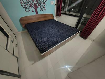 Bedroom Image of 600 Sq.ft 1 BHK Apartment / Flat for rent in Adhiraj Gardens, Kharghar Navi Mumbai for Rs. 27000