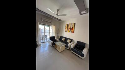 Bedroom Image of 1350 Sq.ft 3 BHK Apartment / Flat for rent in Adani The Meadows, Shantigram Ahmedabad for Rs. 41200