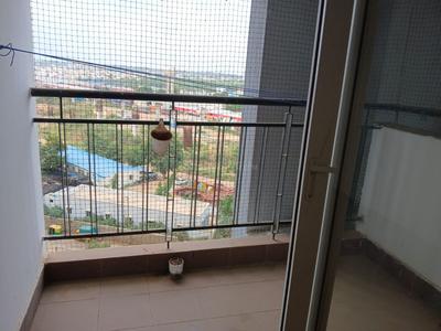 Balcony Image of 1535 Sq.ft 3 BHK Apartment / Flat for rent in Golden Grand, Yeswanthpur Bengaluru for Rs. 50000