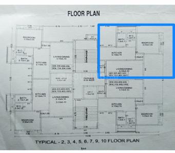 Image of 475 Sq.ft 1 BHK Apartment / Flat for sale in Bhandari 7 Plumeria Drive, Punawale, Pune for Rs. 5300000