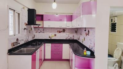 Kitchen Image of 1430 Sq.ft 3 BHK Apartment / Flat for rent in Innovative Aspen Woods, Hulimavu Bengaluru for Rs. 38000