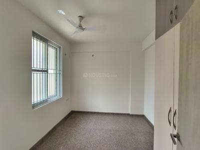 Bedroom Image of 608 Sq.ft 1 BHK Builder Floor for rent in Yemalur Bengaluru for Rs. 25000