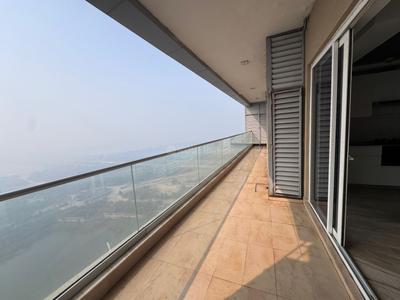 Balcony Image of 1380 Sq.ft 2 BHK Apartment / Flat for rent in Supertech Supernova, Sector 94 Noida for Rs. 55000