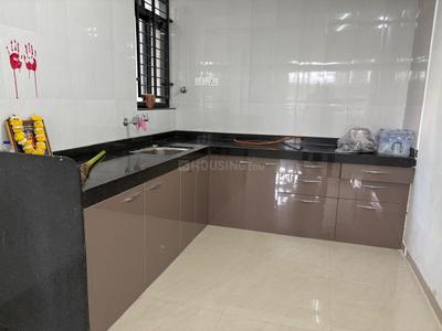 Kitchen Image of 1050 Sq.ft 2 BHK Apartment / Flat for rent in Ganga Dham Pune for Rs. 35000