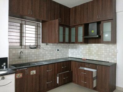 Kitchen Image of 570 Sq.ft 1 BHK Apartment / Flat for rent in Mahadevapura Bengaluru for Rs. 28000
