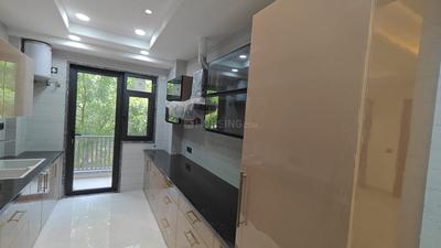 Kitchen Image of 2400 Sq.ft 3.5 BHK Builder Floor for rent in SLR Luxury Builder Floors SLR C2 B, Palam Vihar Gurgaon for Rs. 62000