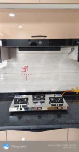 Kitchen Image of 1846 Sq.ft 3 BHK Apartment / Flat for rent in Gardania Skyrise, Zundal Ahmedabad for Rs. 38000