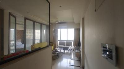 Living Room Image of 600 Sq.ft 1 BHK Apartment / Flat for rent in Omkar Vive, Kurla West Mumbai for Rs. 64999