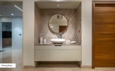 Bathroom Image of 5555 Sq.ft 4 BHK Apartment / Flat for sale in DSR GVK Skycity, Somajiguda Hyderabad for Rs. 110000000