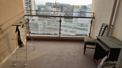 Balcony Image of 980 Sq.ft 2 BHK Apartment / Flat for sale in Krishna Aeropolis, Lohegaon Pune for Rs. 6900000