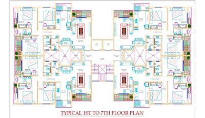 Image of 1450 Sq.ft 3 BHK Apartment / Flat for sale in Amravati Road, Nagpur for Rs. 7500000