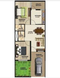 Image of 400 Sq.ft 1 BHK Independent House for sale in Dhanwantary Nagar, Jabalpur for Rs. 1281000