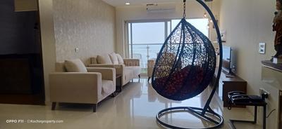 Hall Image of 1900 Sq.ft 3 BHK Apartment / Flat for sale in Puravankara Grandbay, Marine Drive Kochi for Rs. 23500000