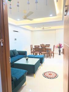 Hall Image of 1400 Sq.ft 3 BHK Apartment / Flat for rent in Berlin By R R Homes, Kanakpura Jaipur for Rs. 30000