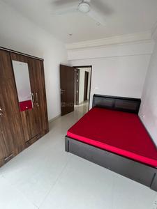 Bedroom Image of 1000 Sq.ft 2 BHK Apartment / Flat for rent in Godrej Infinity, Mundhwa Pune for Rs. 35000